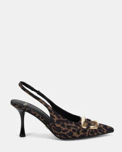 ILIANNA Leopard Pumps