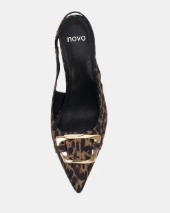 ILIANNA Leopard Pumps