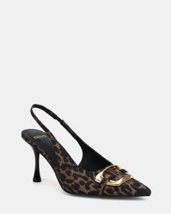 ILIANNA Leopard Pumps