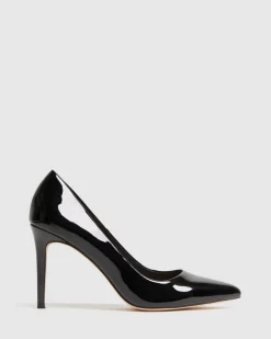 IMPOSSIBLE Black Patent Pumps