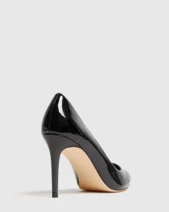 IMPOSSIBLE Black Patent Pumps