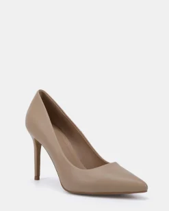 IMPOSSIBLE NEUTRAL SMOOTH High Heels