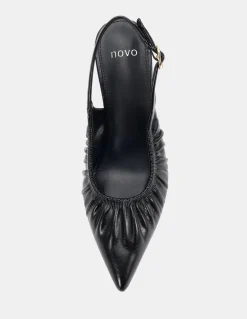 IMPURE BLACK CRINKLE Pumps