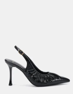 IMPURE BLACK CRINKLE Pumps