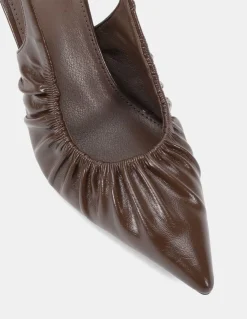IMPURE MILK CHOCOLATE CRINKLE Pumps