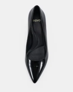 INESSA Black Patent Corporate