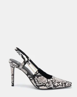 INSPO NATURAL SNAKE High Heels