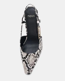 INSPO NATURAL SNAKE High Heels