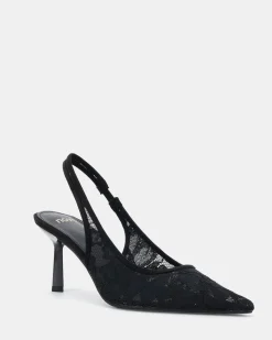 IRAYA BLACK LACE Pumps
