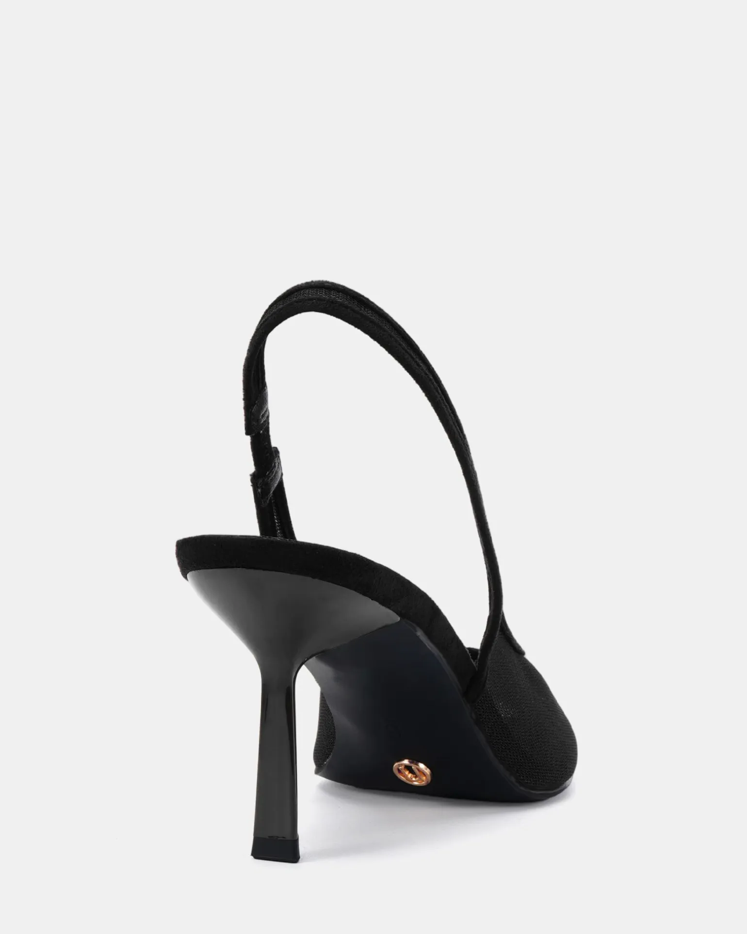 IRAYA Black Mesh Pumps