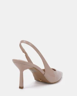 IRAYA NUDE PATENT High Heels