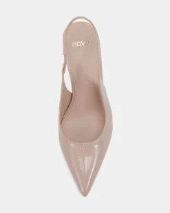 IRAYA NUDE PATENT High Heels