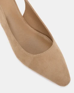 ISREES BISCOFF SUEDE Low Heels