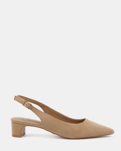 ISREES BISCOFF SUEDE Low Heels