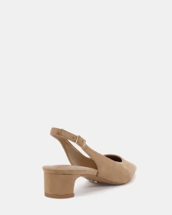 ISREES BISCOFF SUEDE Low Heels