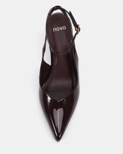 ITASHI ESPRESSO PATENT Low Heels