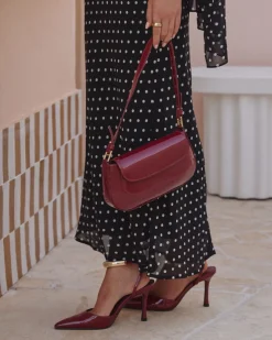 IVAR DEEP RED PATENT High Heels