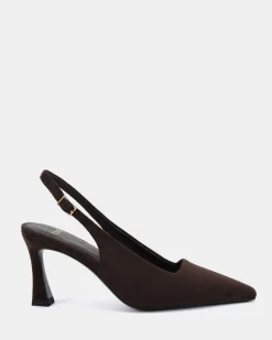 IYLAH ESPRESSO SUEDE High Heels