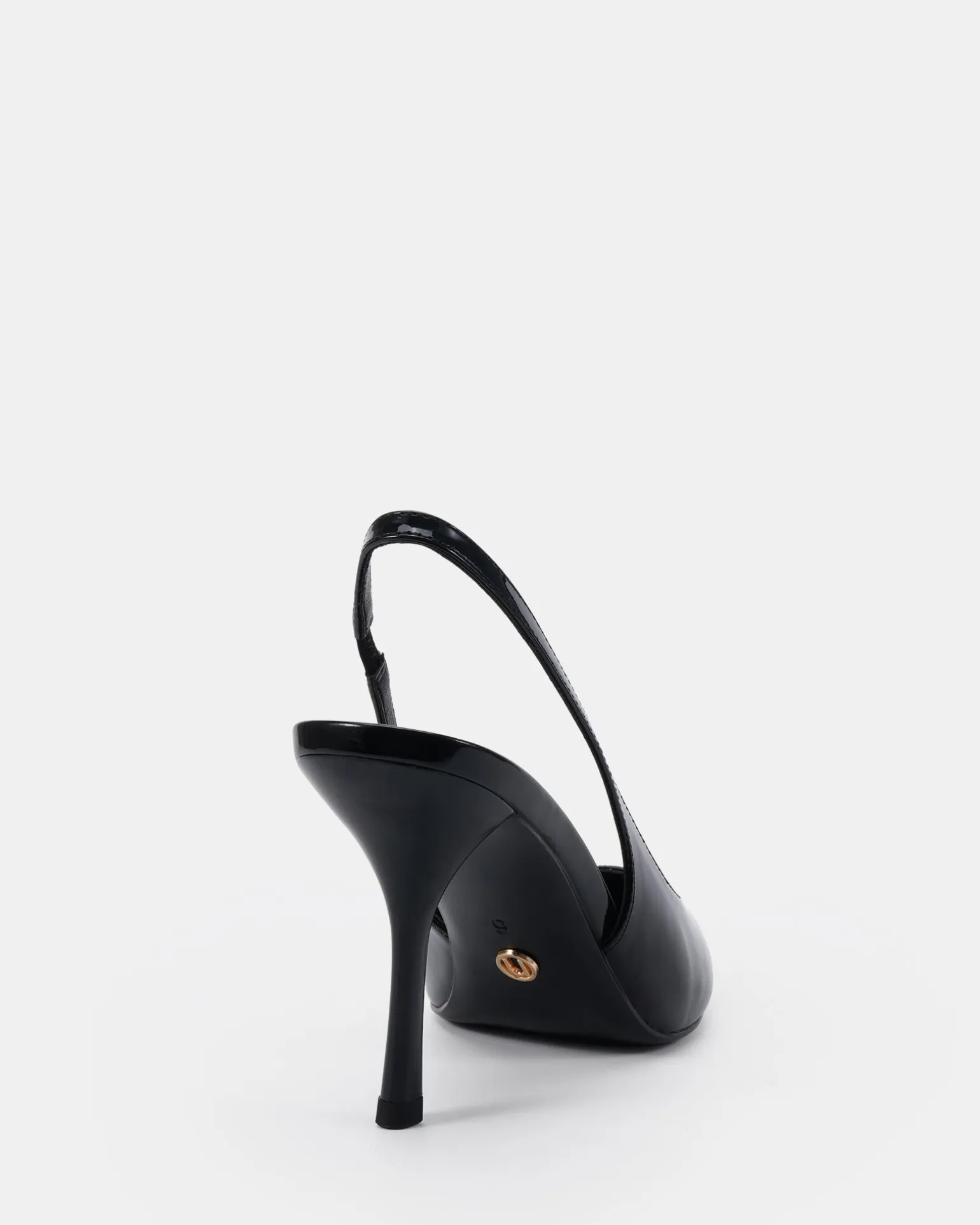 IZAY Black Patent High Heels