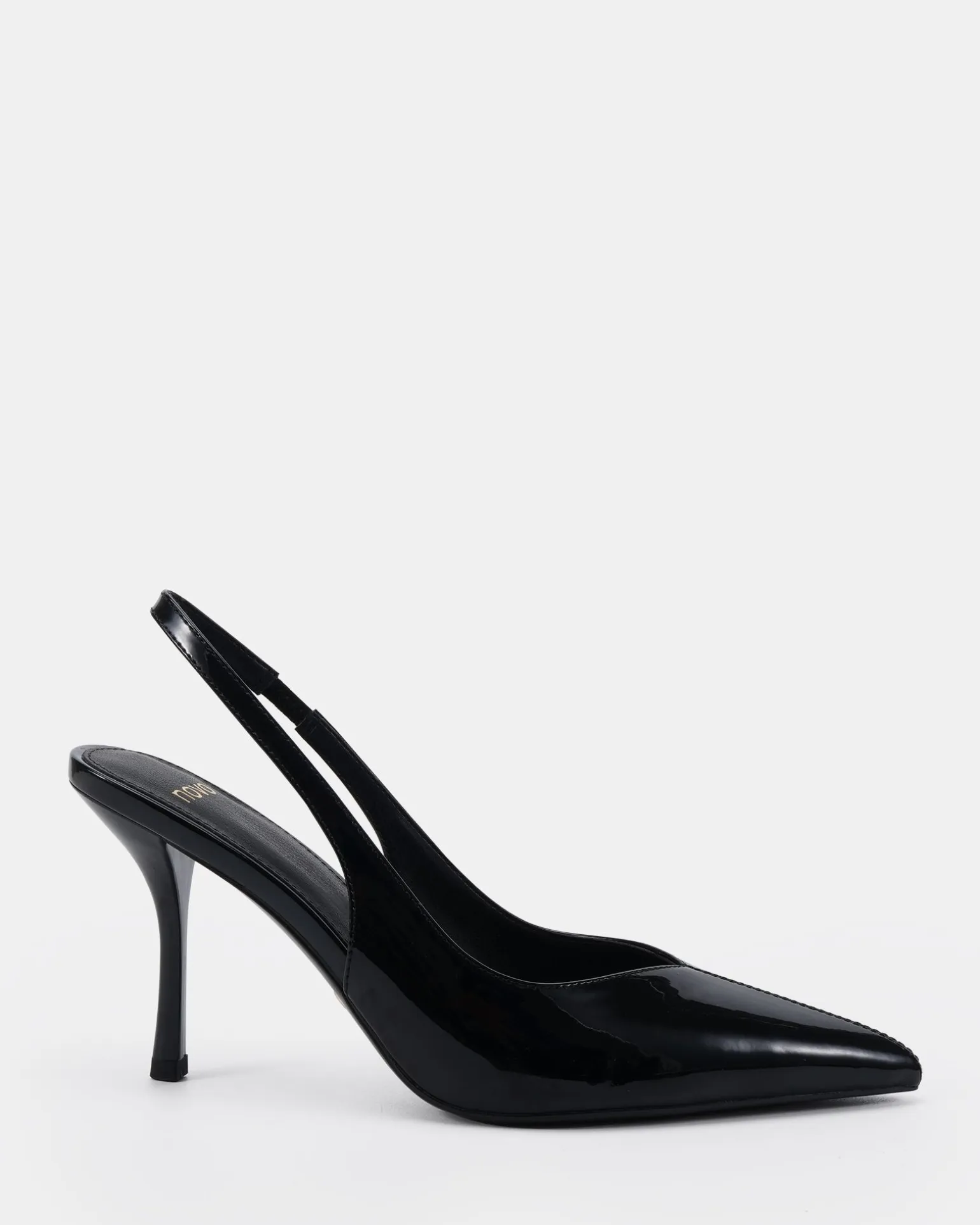 IZAY Black Patent High Heels