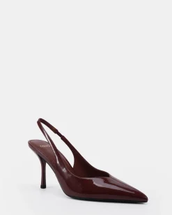 IZAY PLUM PATENT High Heels