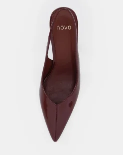 IZAY PLUM PATENT High Heels