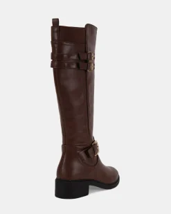 JEWELL BROWN Long Boots