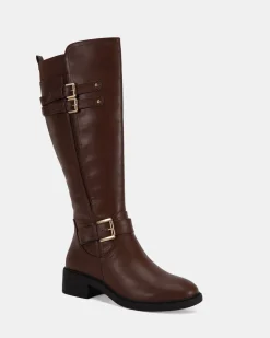JEWELL BROWN Long Boots
