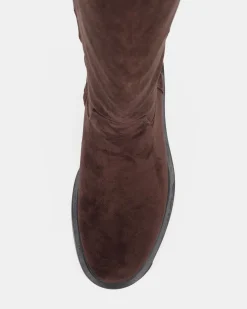 JOLLIE ESPRESSO SUEDE Zip Up Boots