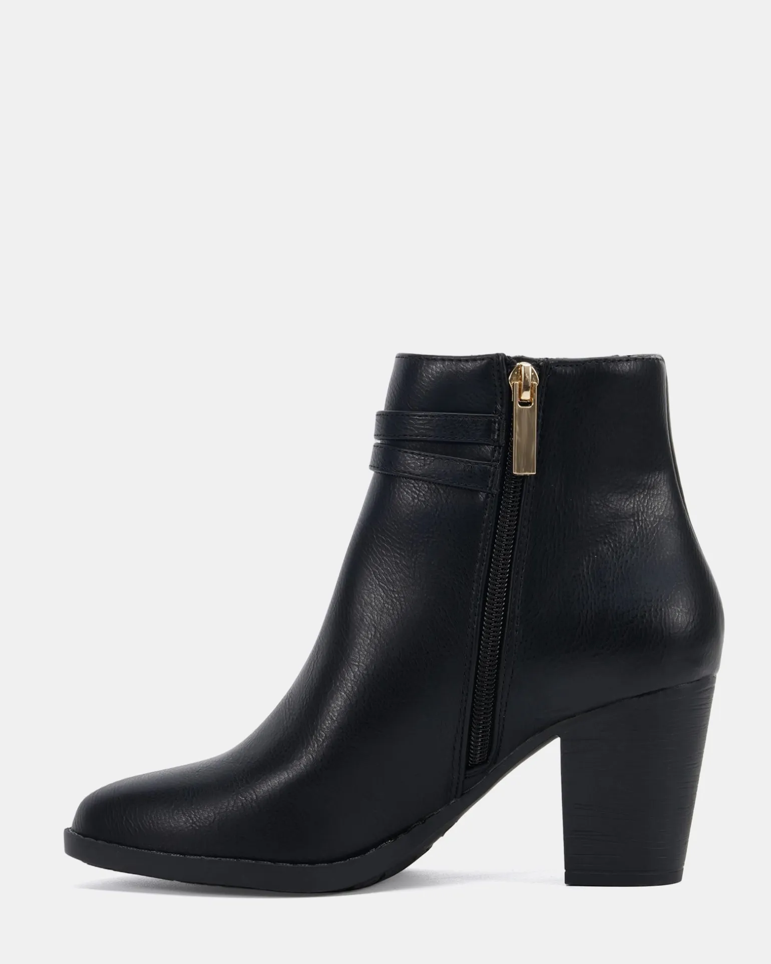 JOURNEE BLACK Ankle Boots