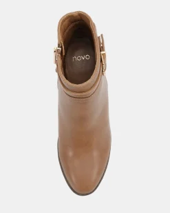 JOURNEE CAMEL Ankle Boots