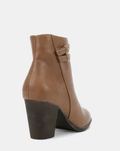 JOURNEE CAMEL Ankle Boots