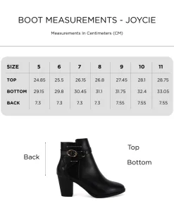 JOYCIE BROWN Ankle Boots