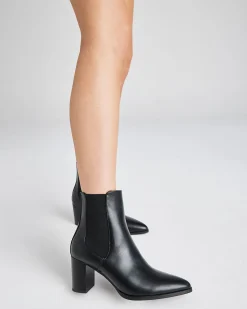 KAIA BLACK Heeled Boots