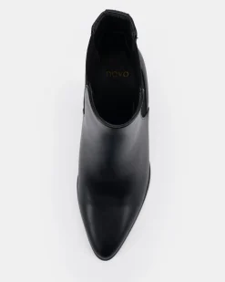 KAIA BLACK Heeled Boots