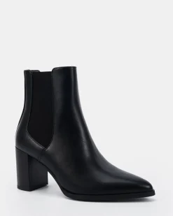 KAIA BLACK Heeled Boots