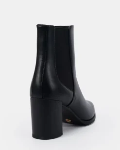 KAIA BLACK Heeled Boots