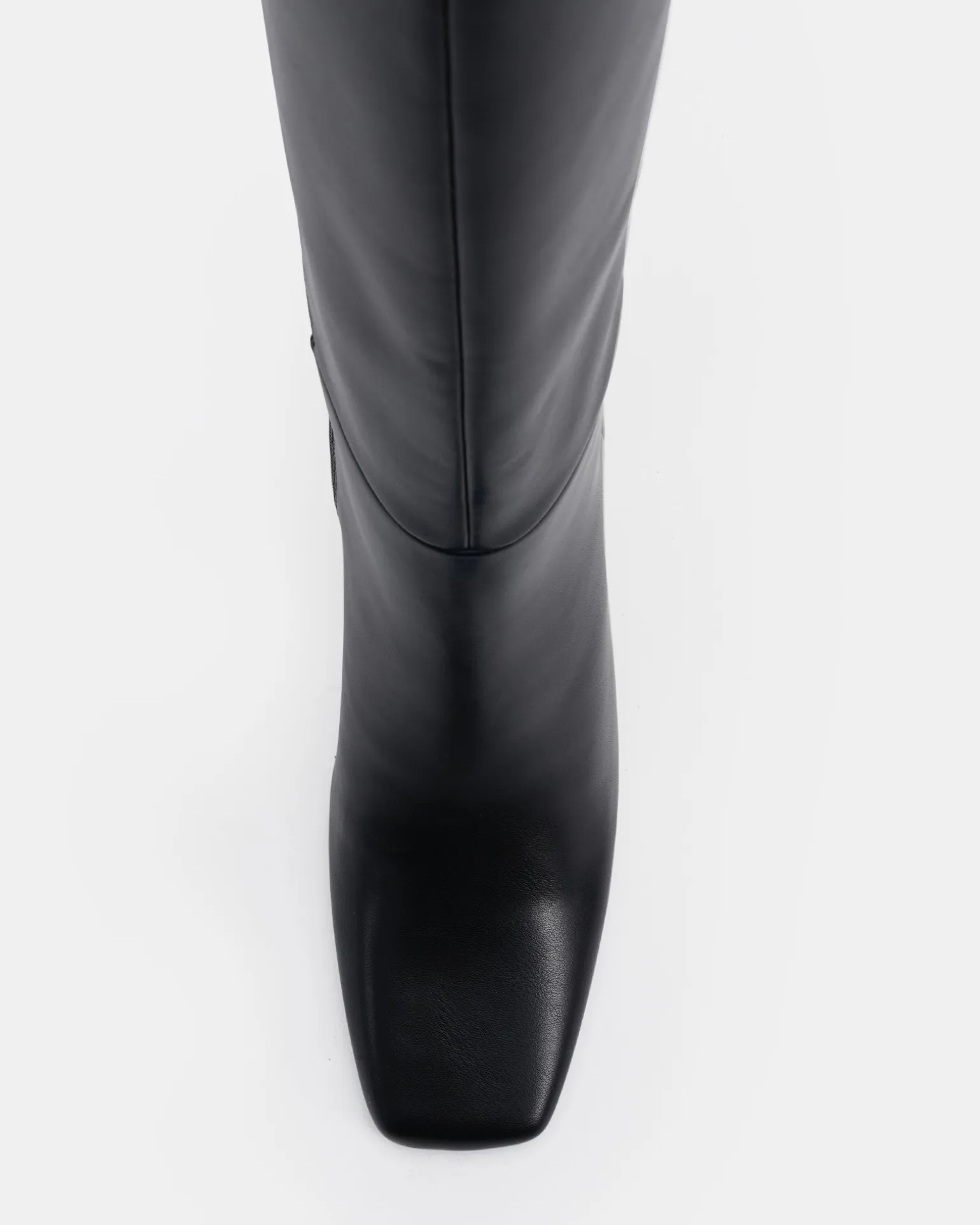 KAISER Black Smooth Heeled Boots