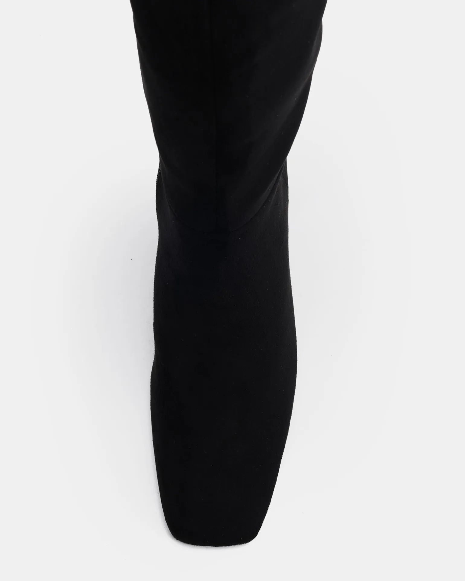 KAISER Black Suede Heeled Boots