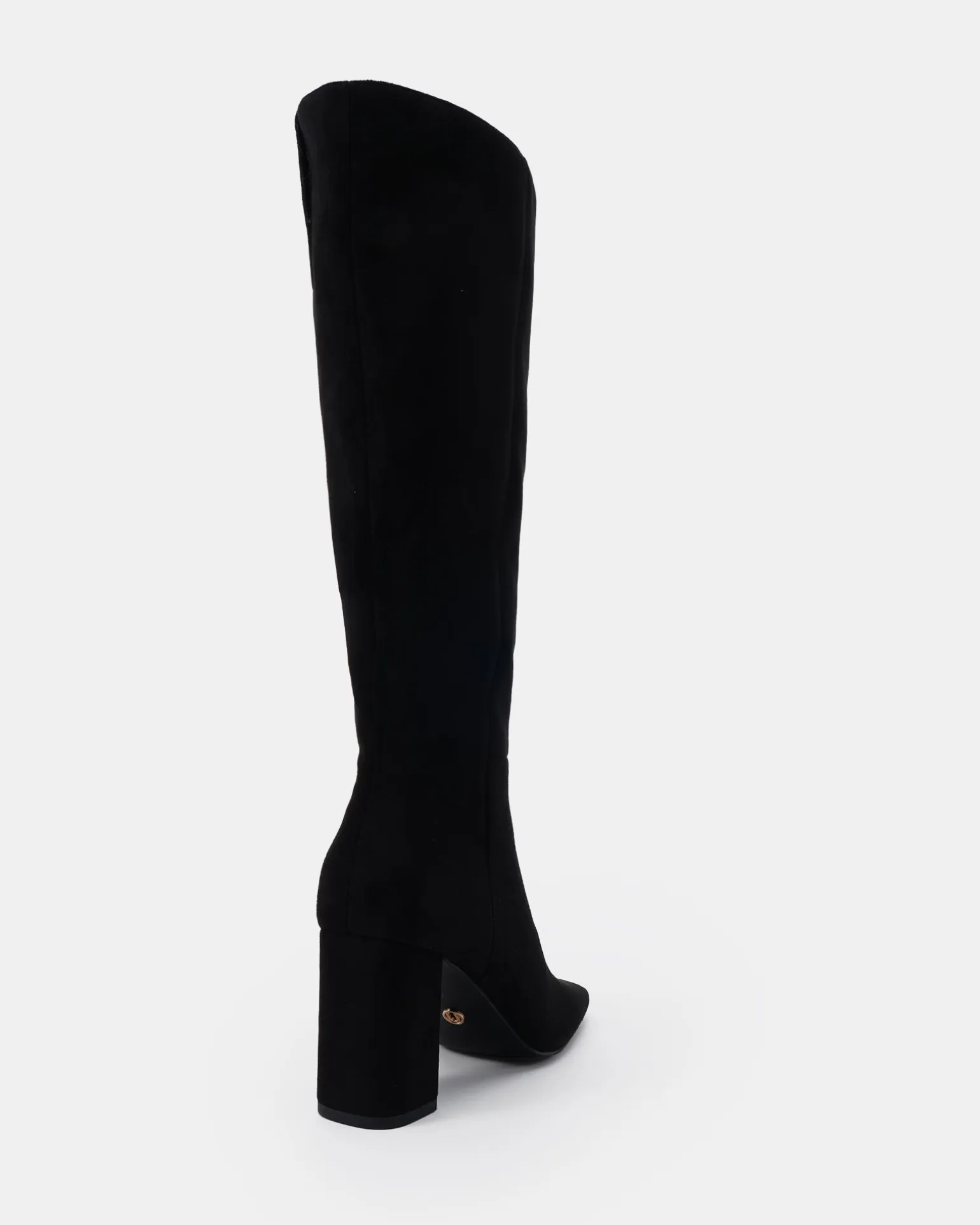 KAISER Black Suede Heeled Boots