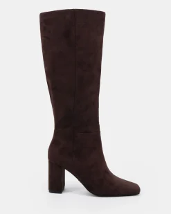 KAISER ESPRESSO SUEDE Heeled Boots