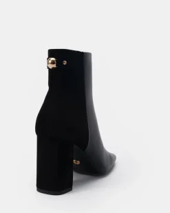 KALI BLACK Heeled Boots