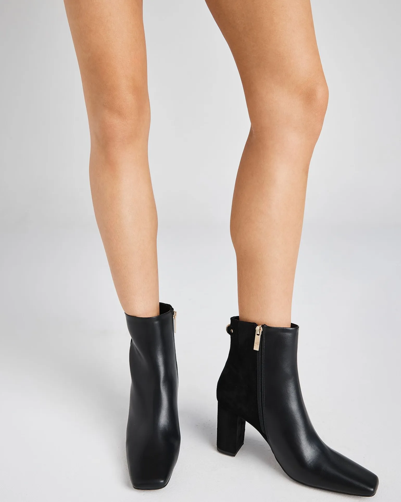 KALI BLACK Heeled Boots