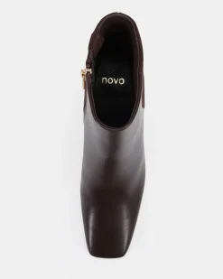 KALI ESPRESSO Heeled Boots
