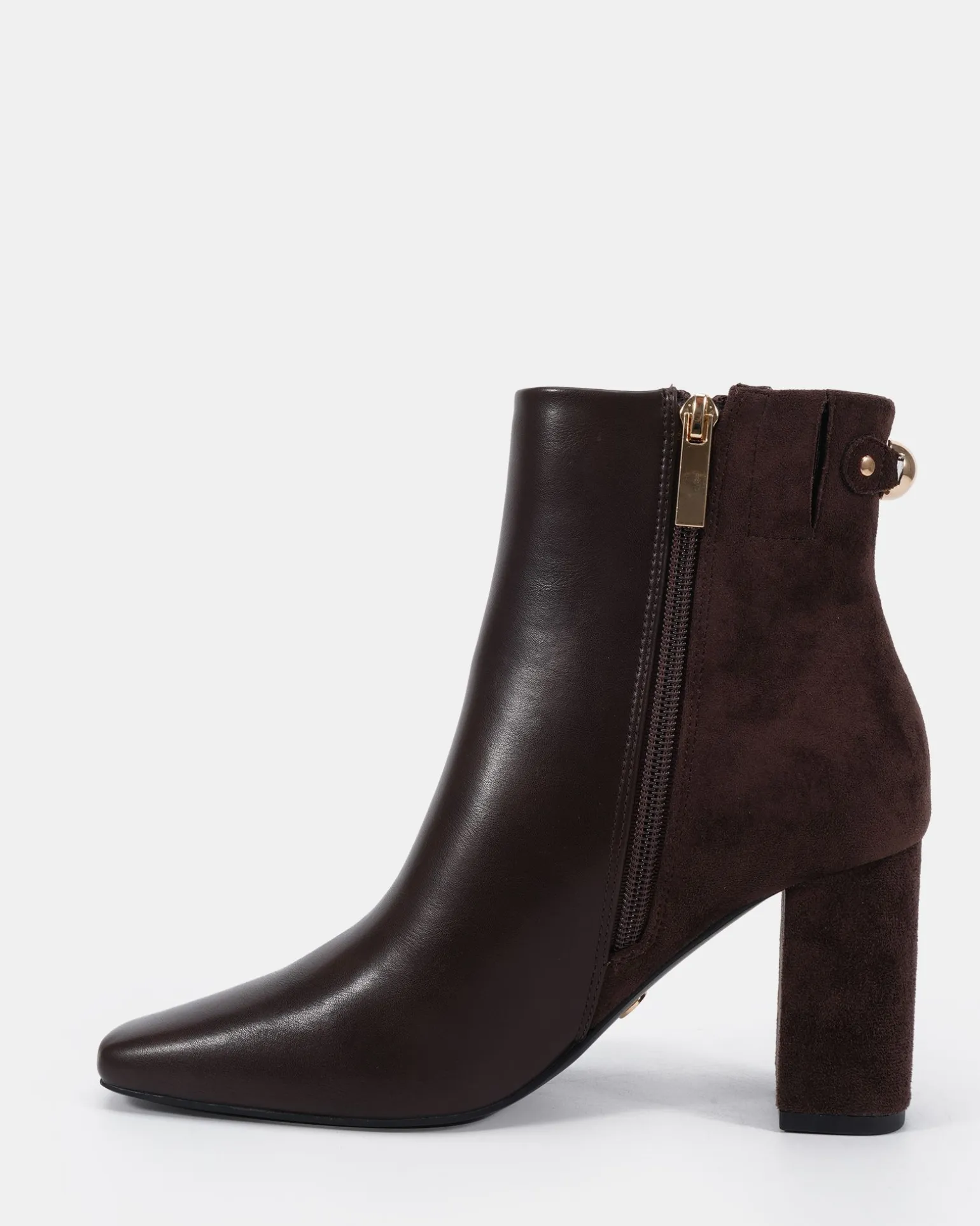 KALI ESPRESSO Heeled Boots
