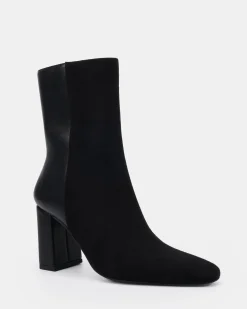 KOEL BLACK Heeled Boots