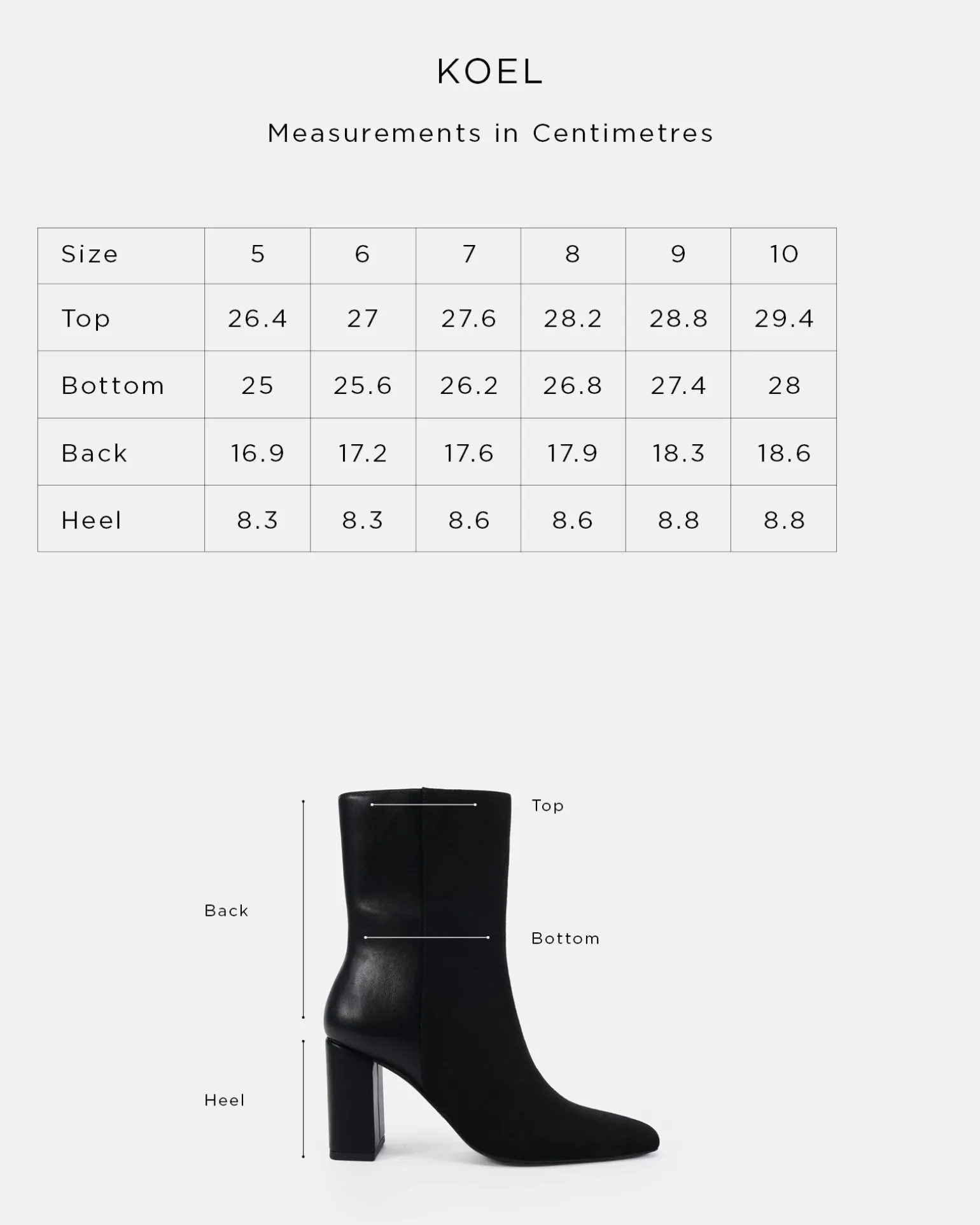 KOEL ESPRESSO Heeled Boots