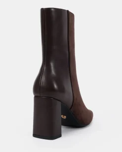 KOEL ESPRESSO Heeled Boots