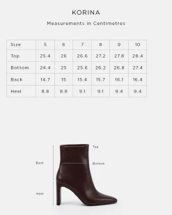 KORINA BLACK Heeled Boots