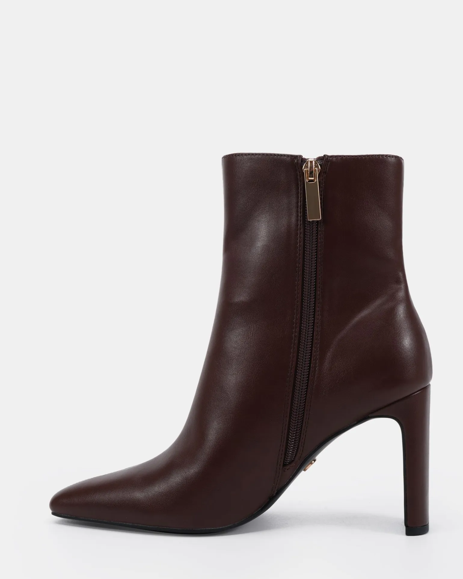 KORINA MILK CHOCOLATE Heeled Boots